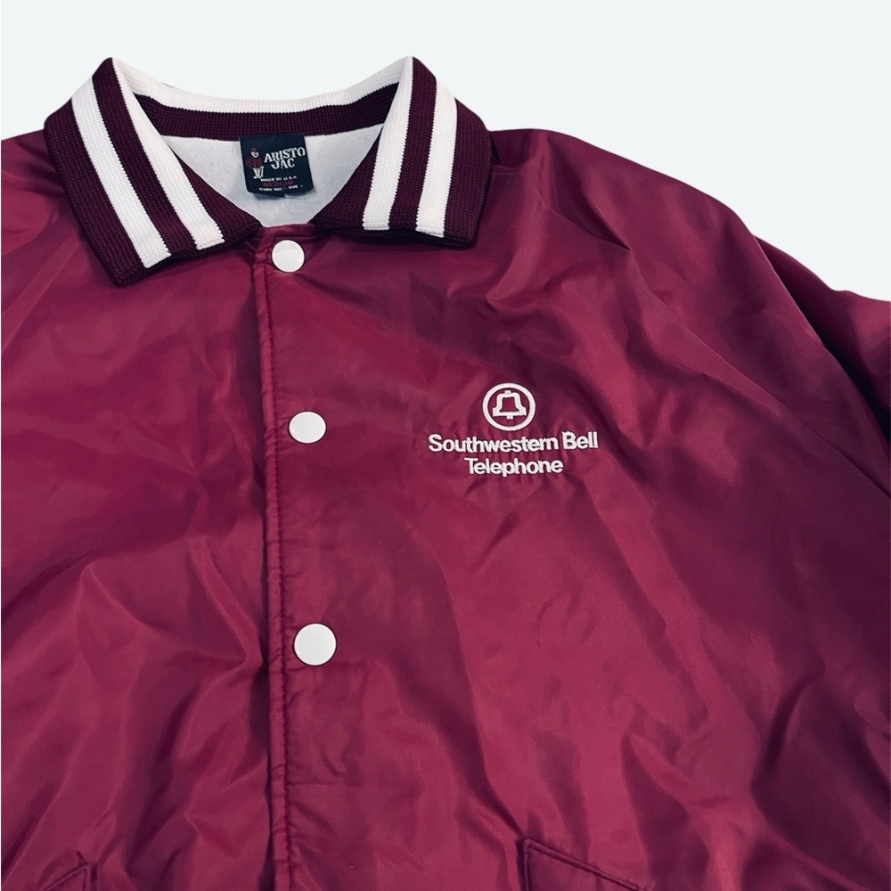 Vintage Aristo Jack Southwestern Bell Telephone Bomber Jacket